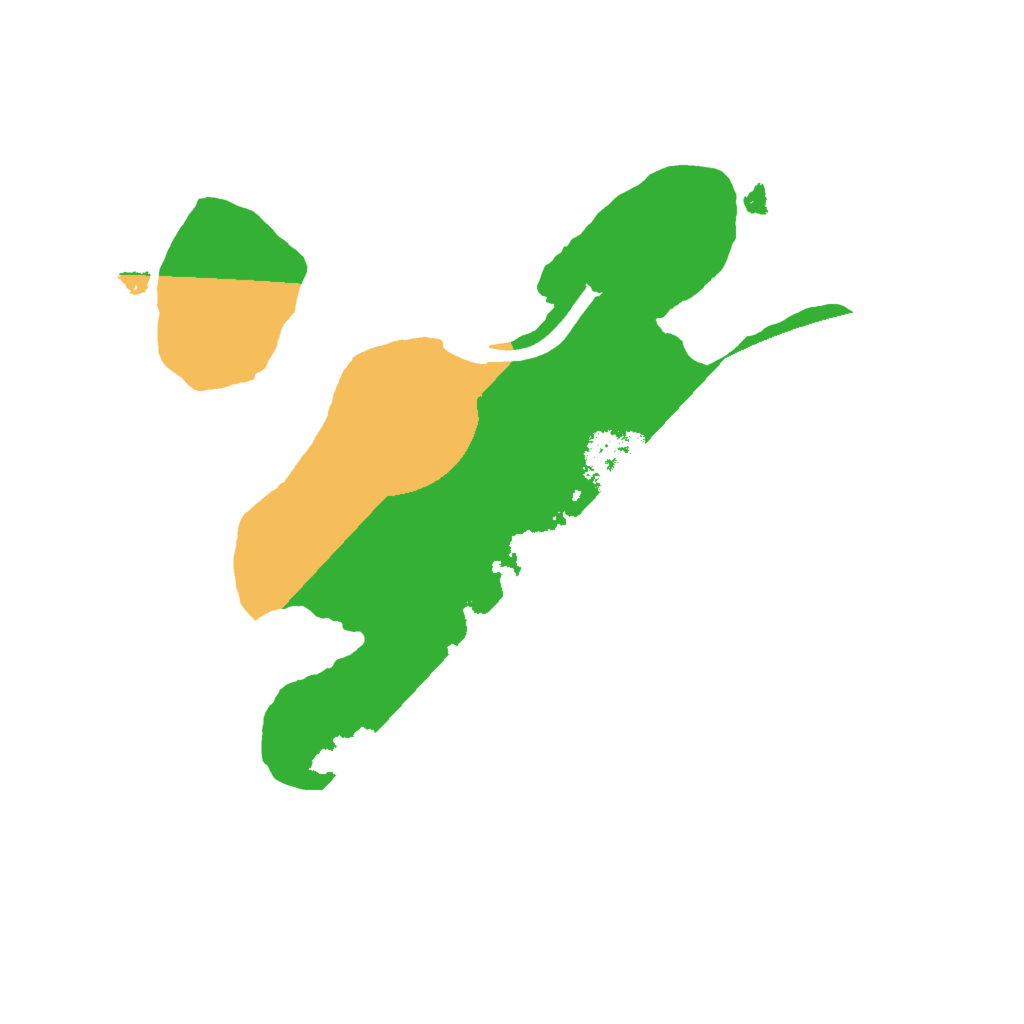 Biome Rust Map: Procedural Map, Size: 1800, Seed: 5258