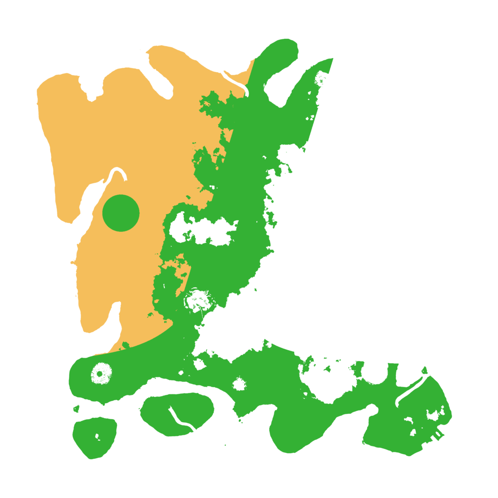 Biome Rust Map: Procedural Map, Size: 3550, Seed: 3516520