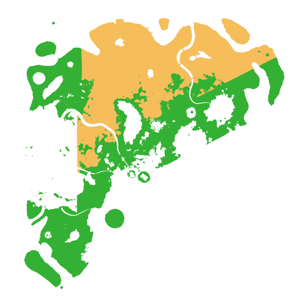 Biome Rust Map: Procedural Map, Size: 4500, Seed: 362343120