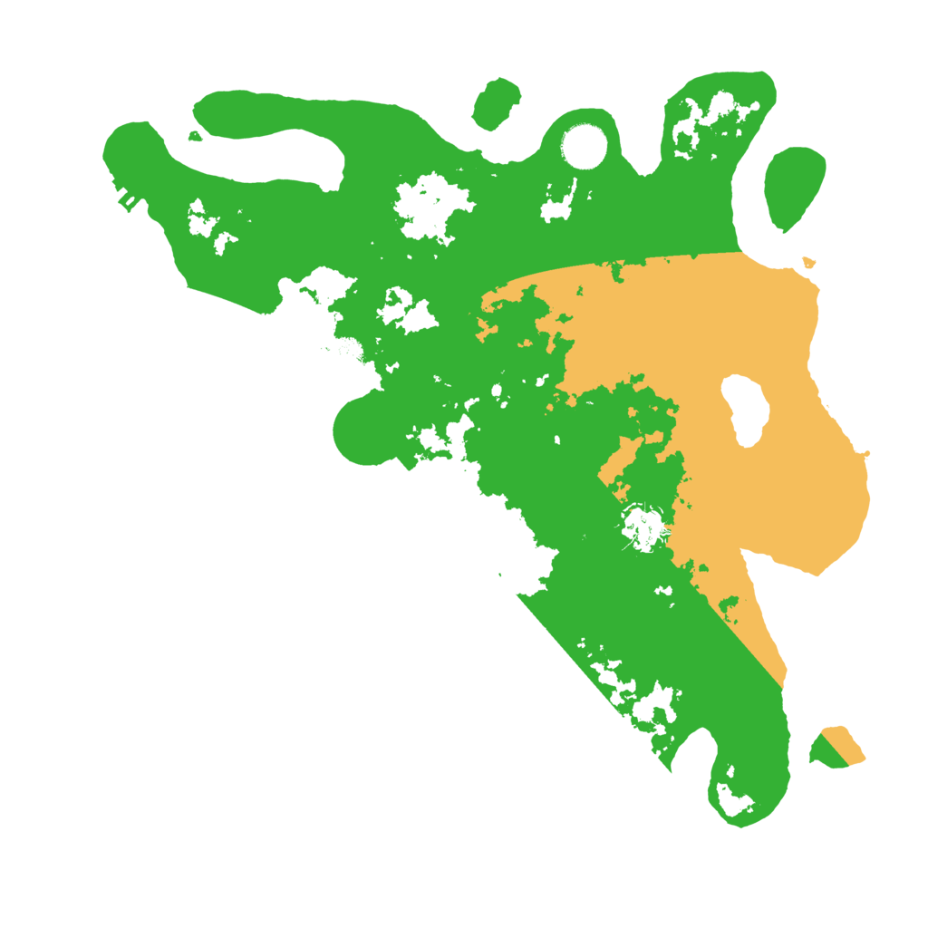 Biome Rust Map: Procedural Map, Size: 3600, Seed: 22005