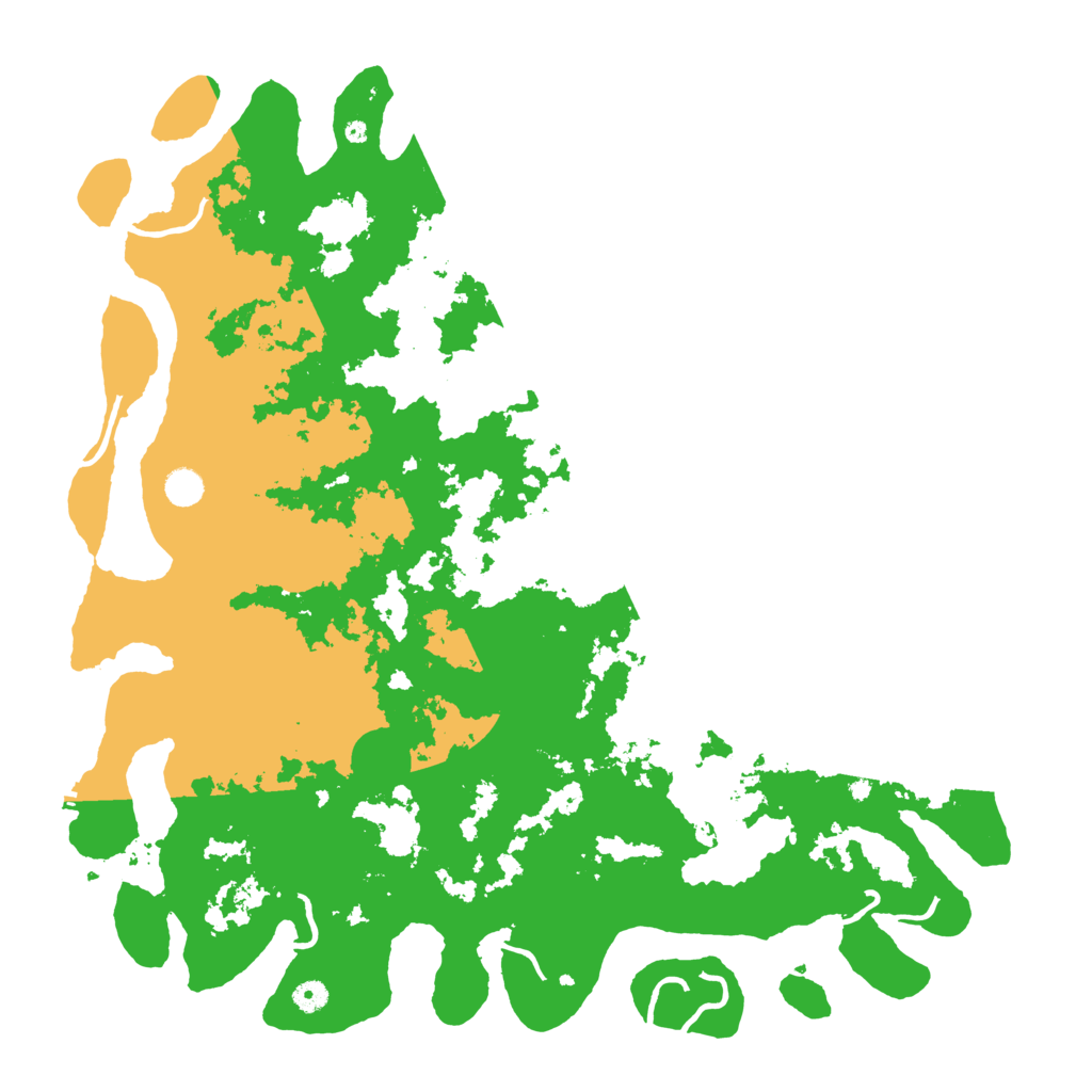 Biome Rust Map: Procedural Map, Size: 5000, Seed: 52185640