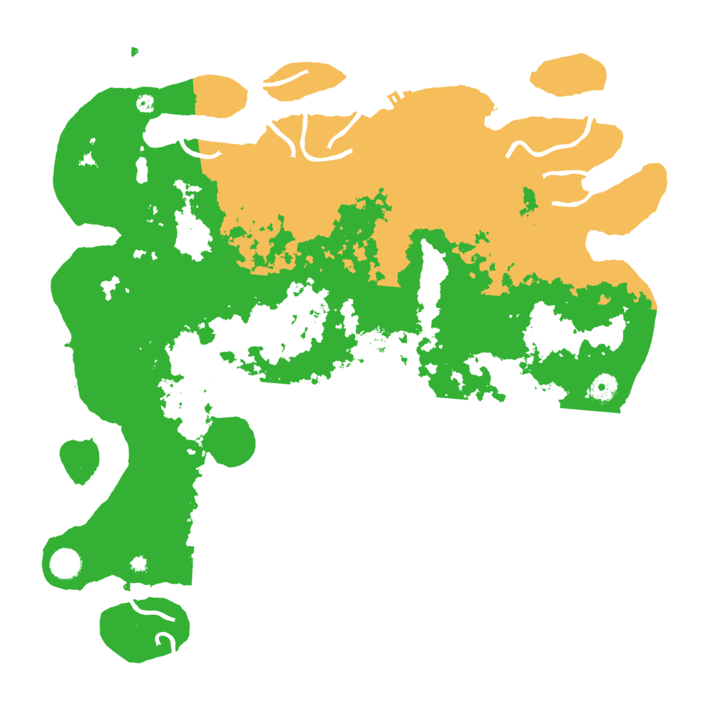 Biome Rust Map: Procedural Map, Size: 4000, Seed: 718682719