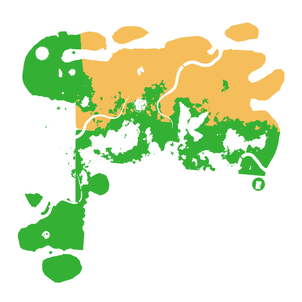 Biome Rust Map: Procedural Map, Size: 4000, Seed: 718682719