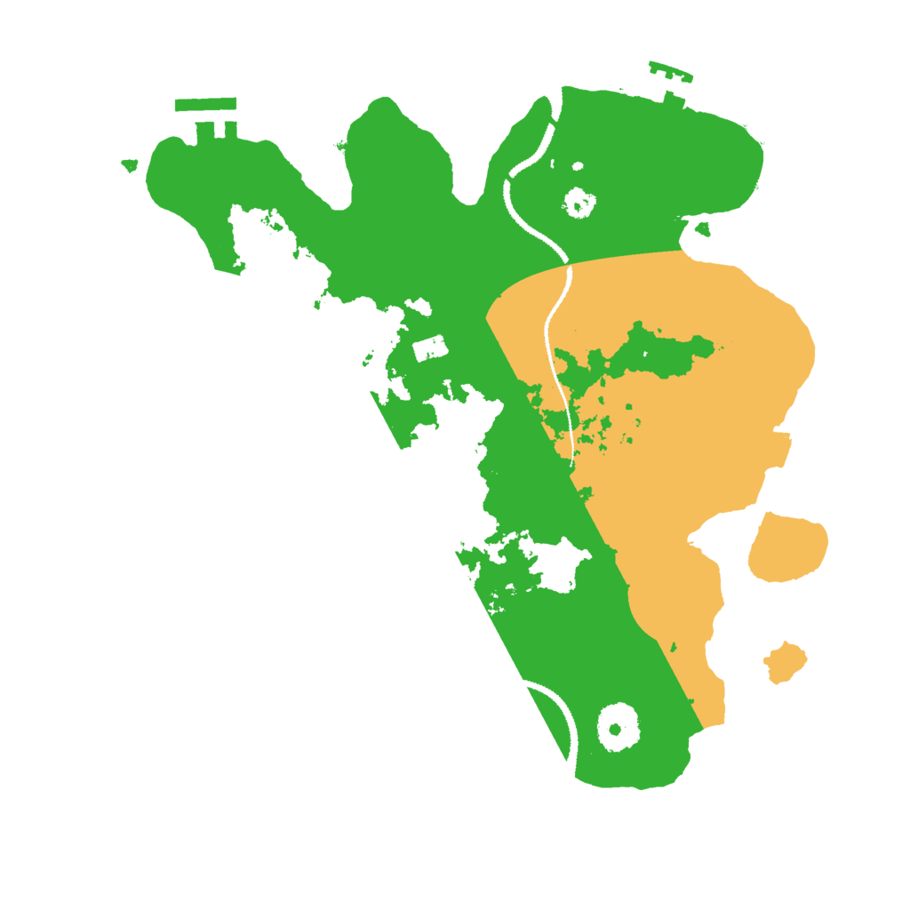 Biome Rust Map: Procedural Map, Size: 3000, Seed: 1192289