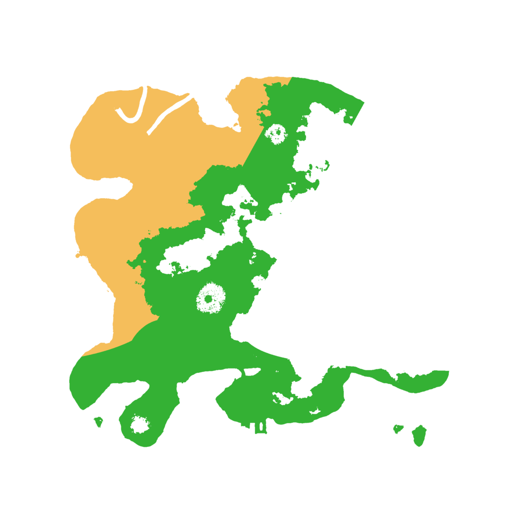 Biome Rust Map: Procedural Map, Size: 2600, Seed: 312737229