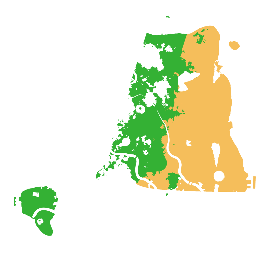 Biome Rust Map: Procedural Map, Size: 4250, Seed: 31291