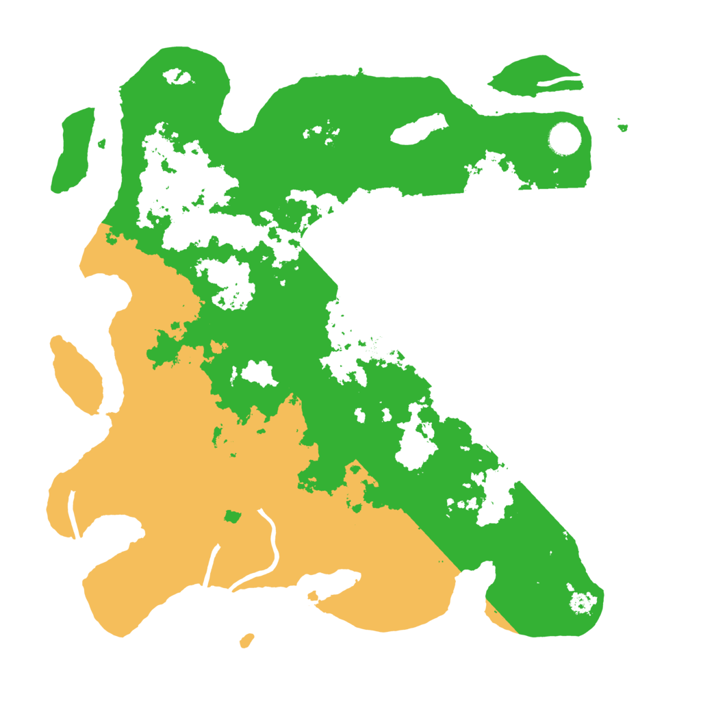 Biome Rust Map: Procedural Map, Size: 3800, Seed: 8313406