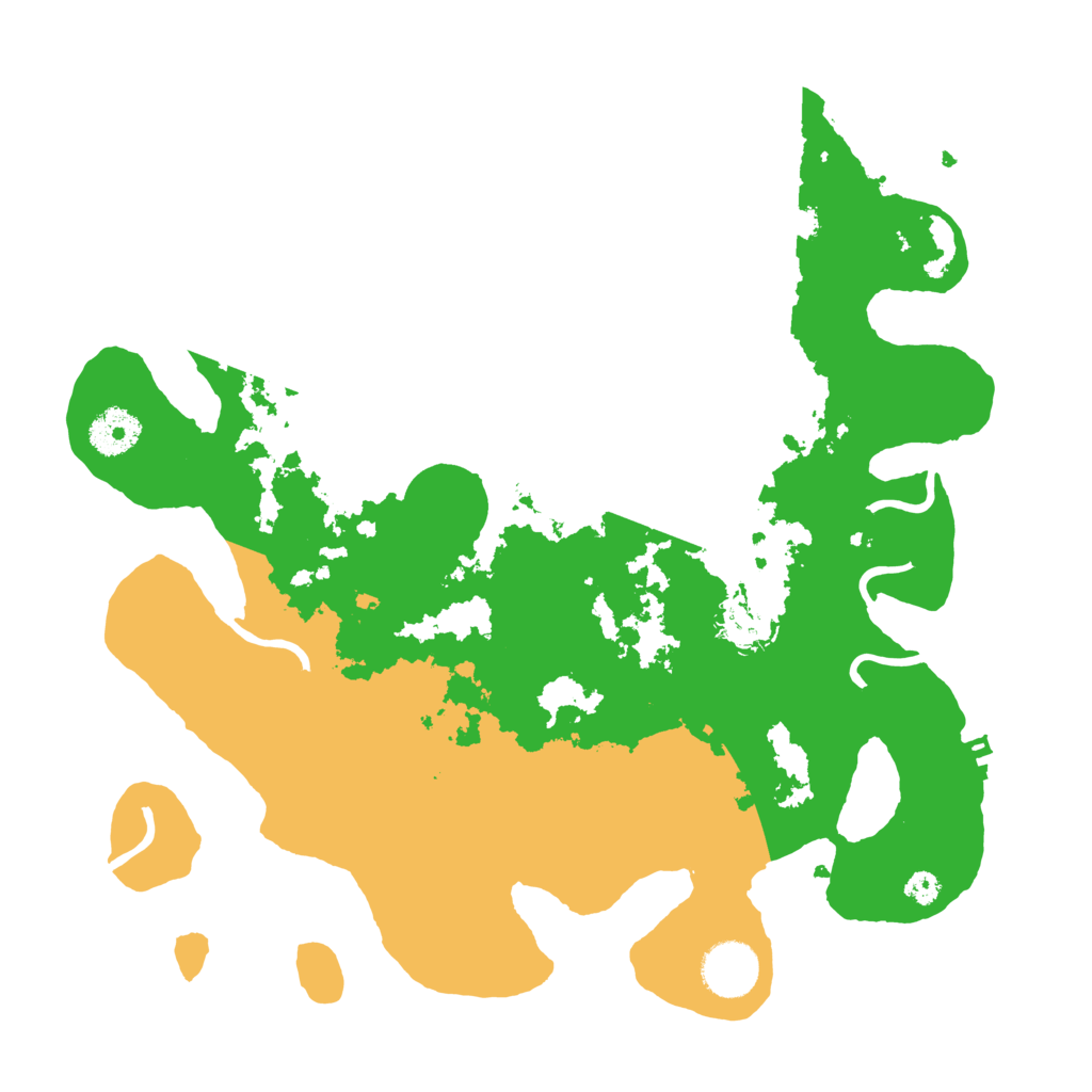 Biome Rust Map: Procedural Map, Size: 3400, Seed: 74346355