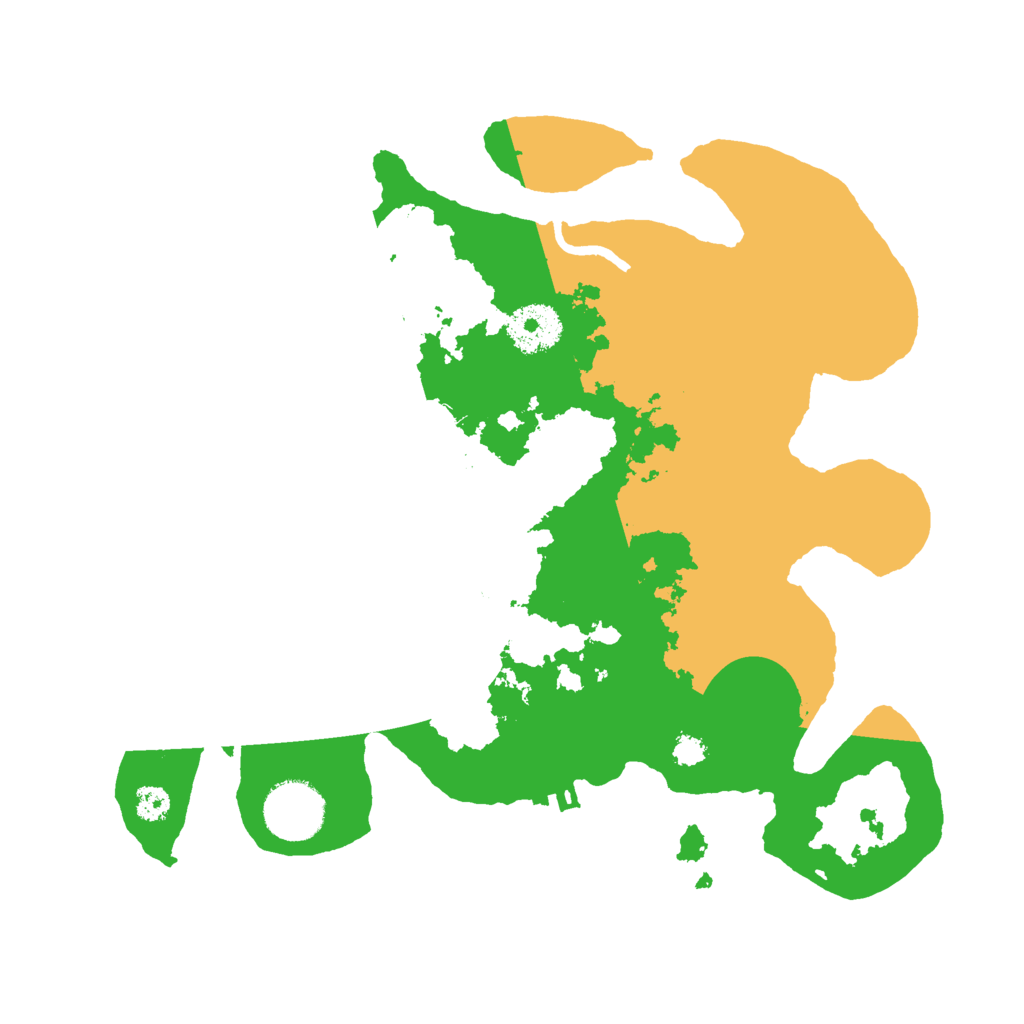 Biome Rust Map: Procedural Map, Size: 3000, Seed: 31782