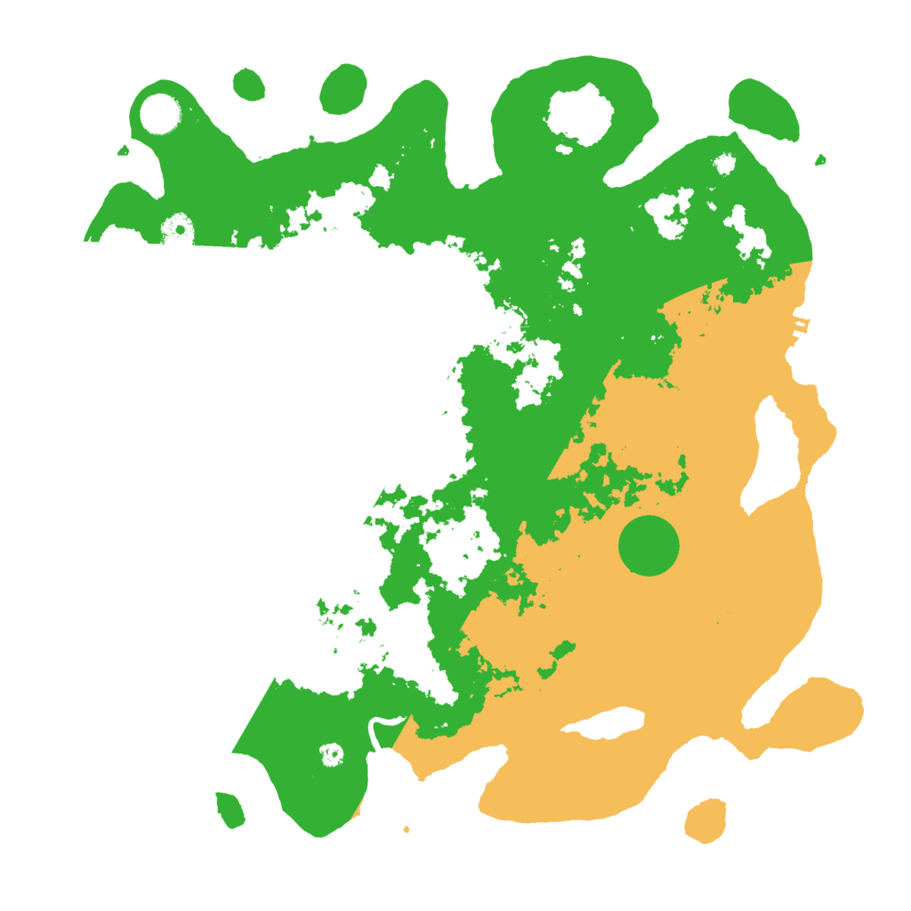 Biome Rust Map: Procedural Map, Size: 3950, Seed: 64304533