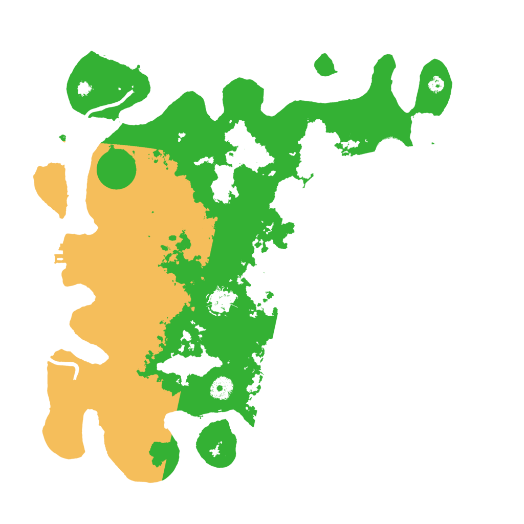 Biome Rust Map: Procedural Map, Size: 3500, Seed: 56300920