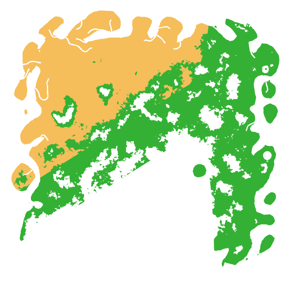 Biome Rust Map: Procedural Map, Size: 6000, Seed: 1014271