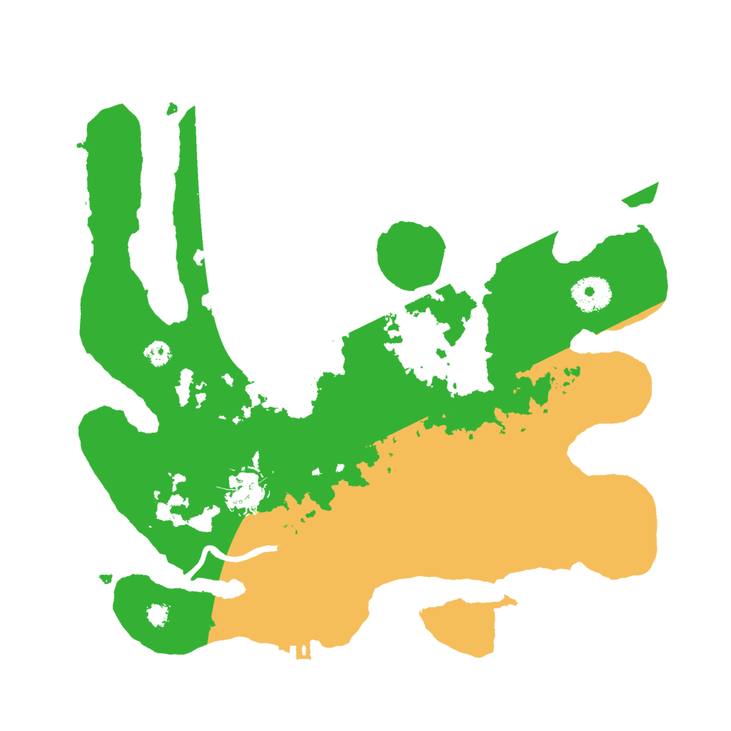 Biome Rust Map: Procedural Map, Size: 3000, Seed: 10159