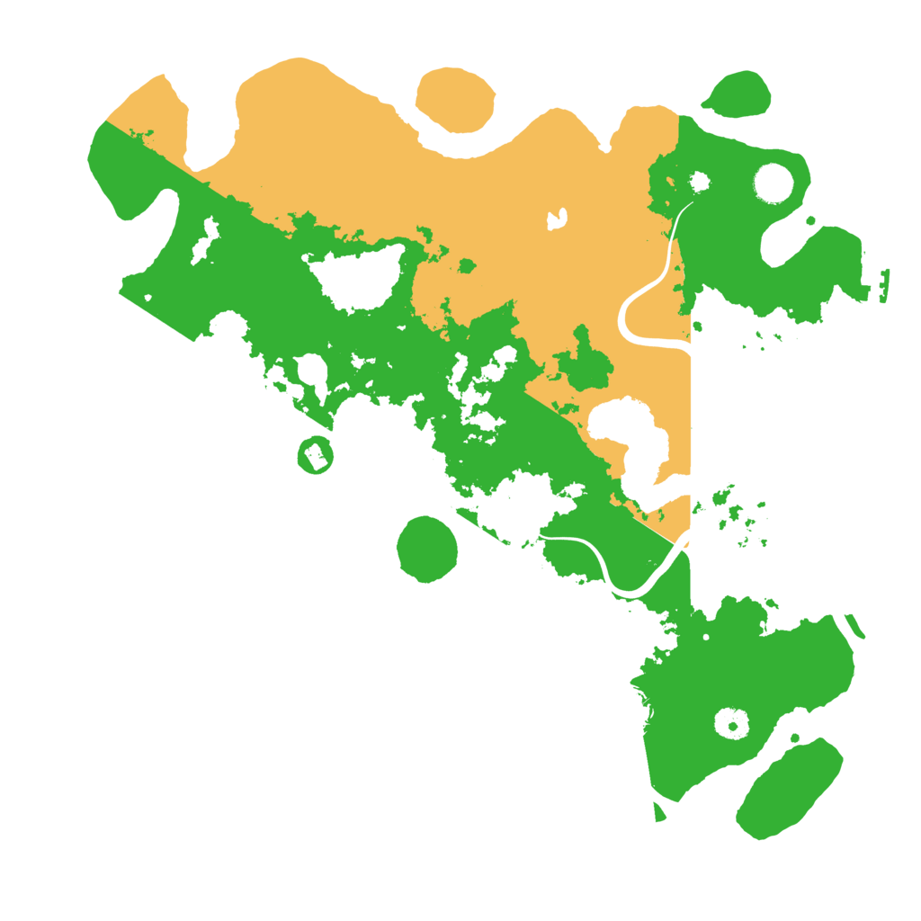 Biome Rust Map: Procedural Map, Size: 4100, Seed: 68925331