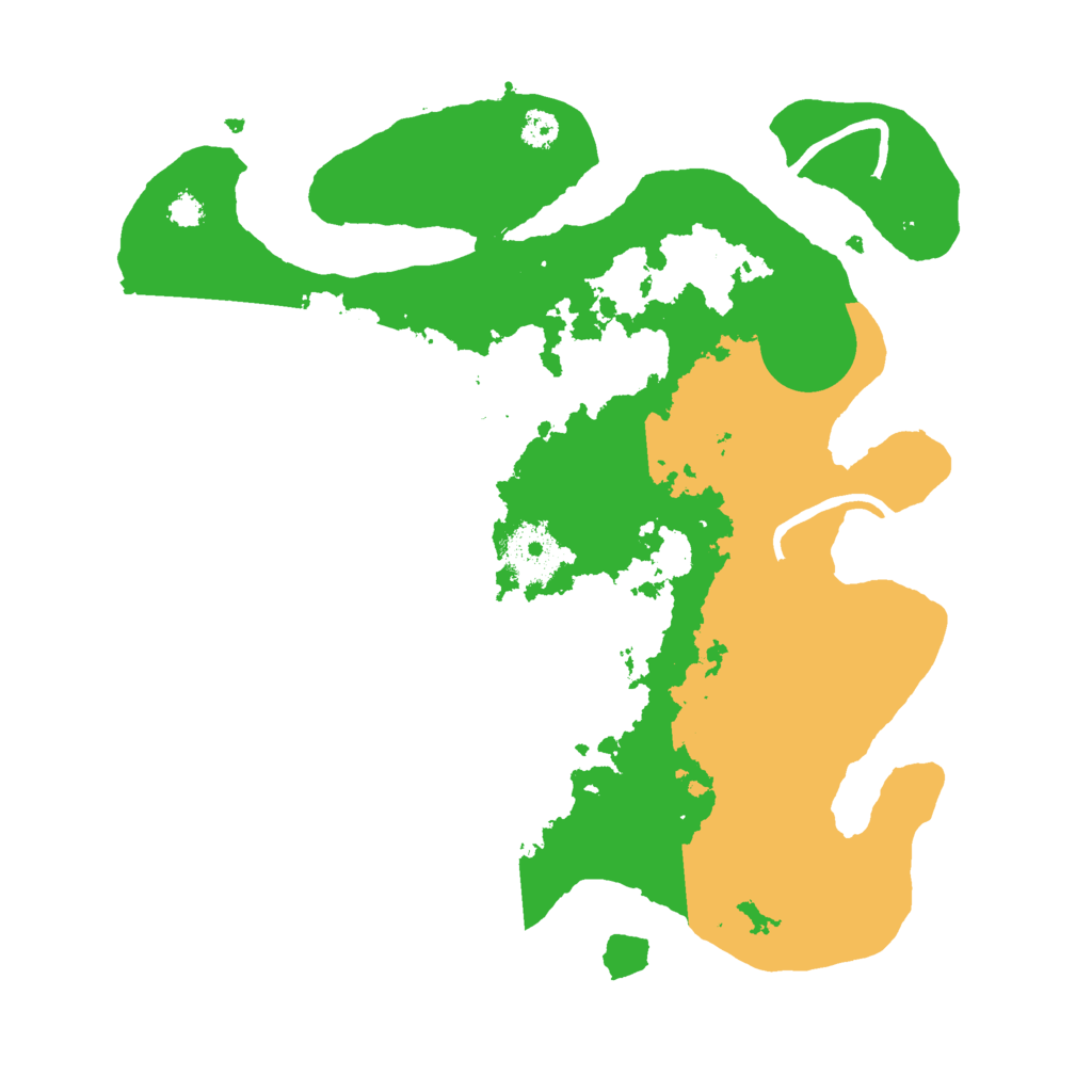 Biome Rust Map: Procedural Map, Size: 3000, Seed: 1039604304