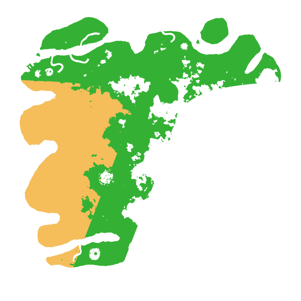 Biome Rust Map: Procedural Map, Size: 3900, Seed: 89203176