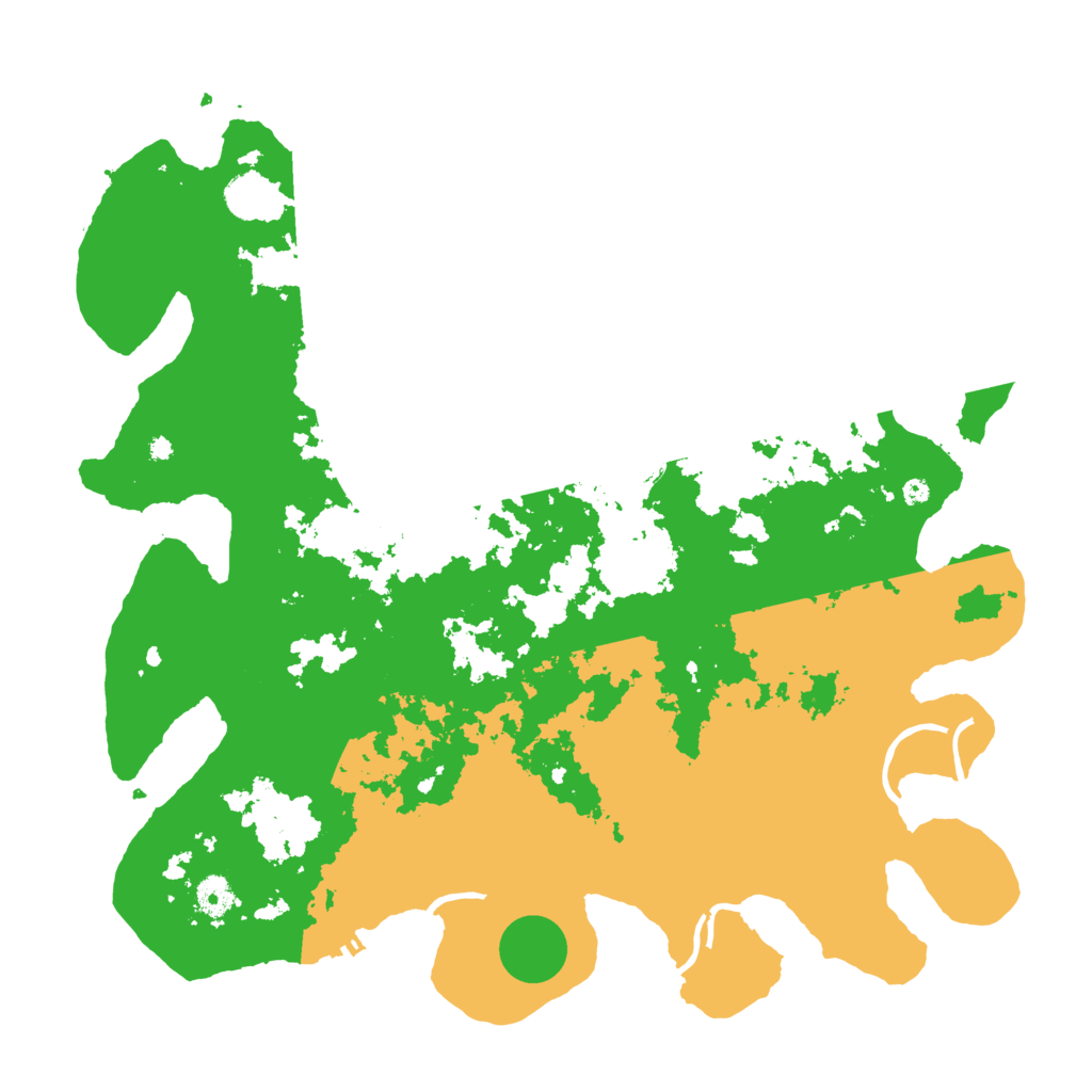 Biome Rust Map: Procedural Map, Size: 4250, Seed: 88658332