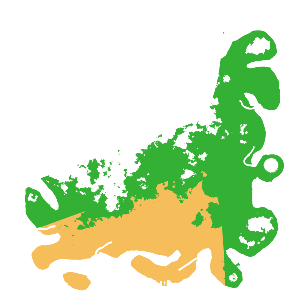 Biome Rust Map: Procedural Map, Size: 3800, Seed: 38862061