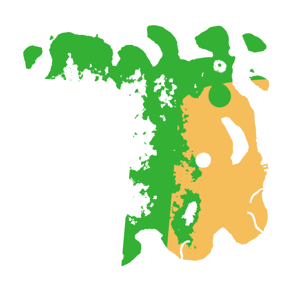 Biome Rust Map: Procedural Map, Size: 3450, Seed: 50750164