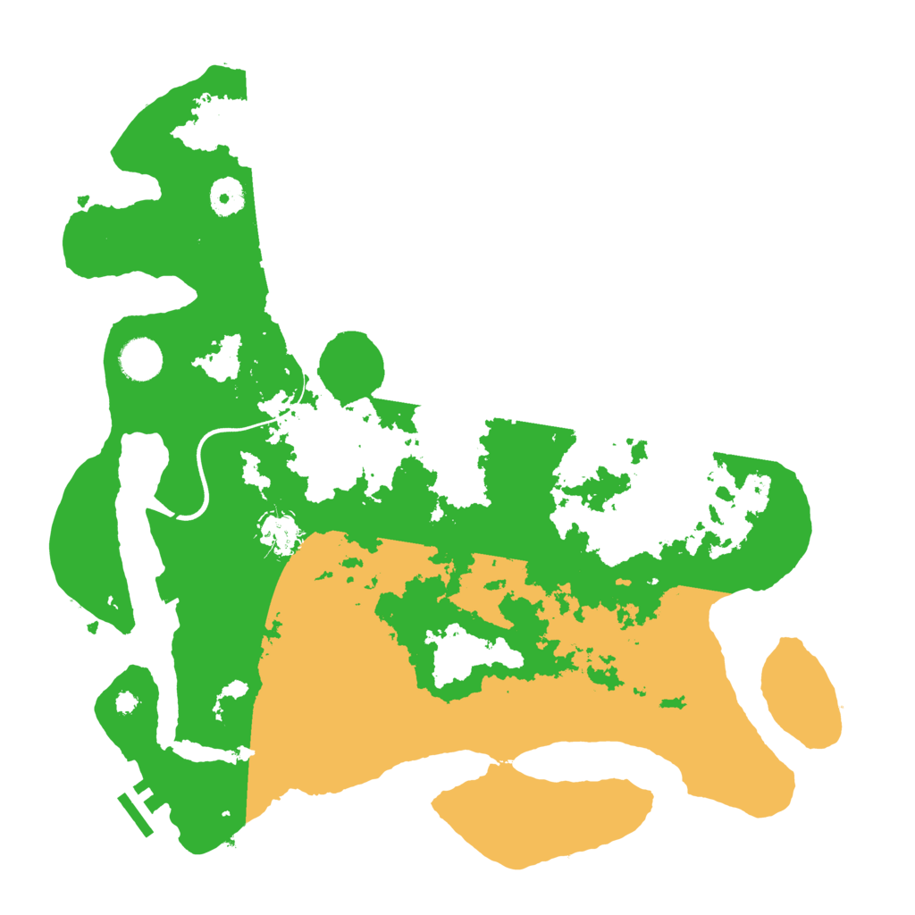 Biome Rust Map: Procedural Map, Size: 3750, Seed: 35435625