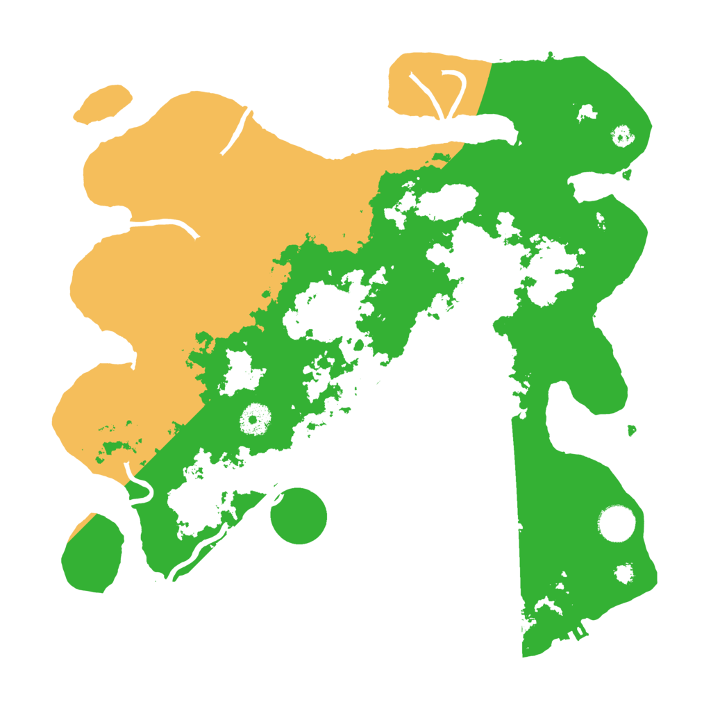 Biome Rust Map: Procedural Map, Size: 3400, Seed: 13811650