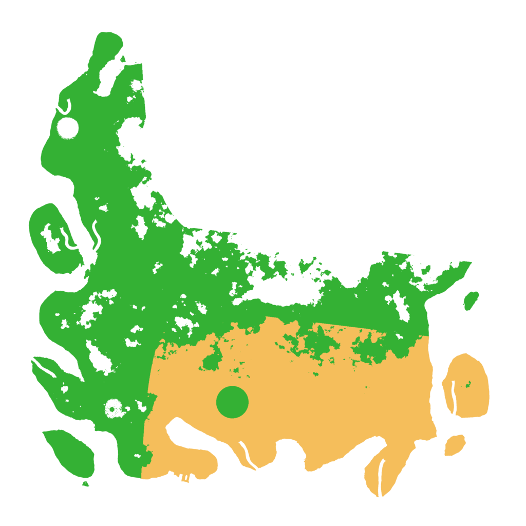 Biome Rust Map: Procedural Map, Size: 4300, Seed: 38206679