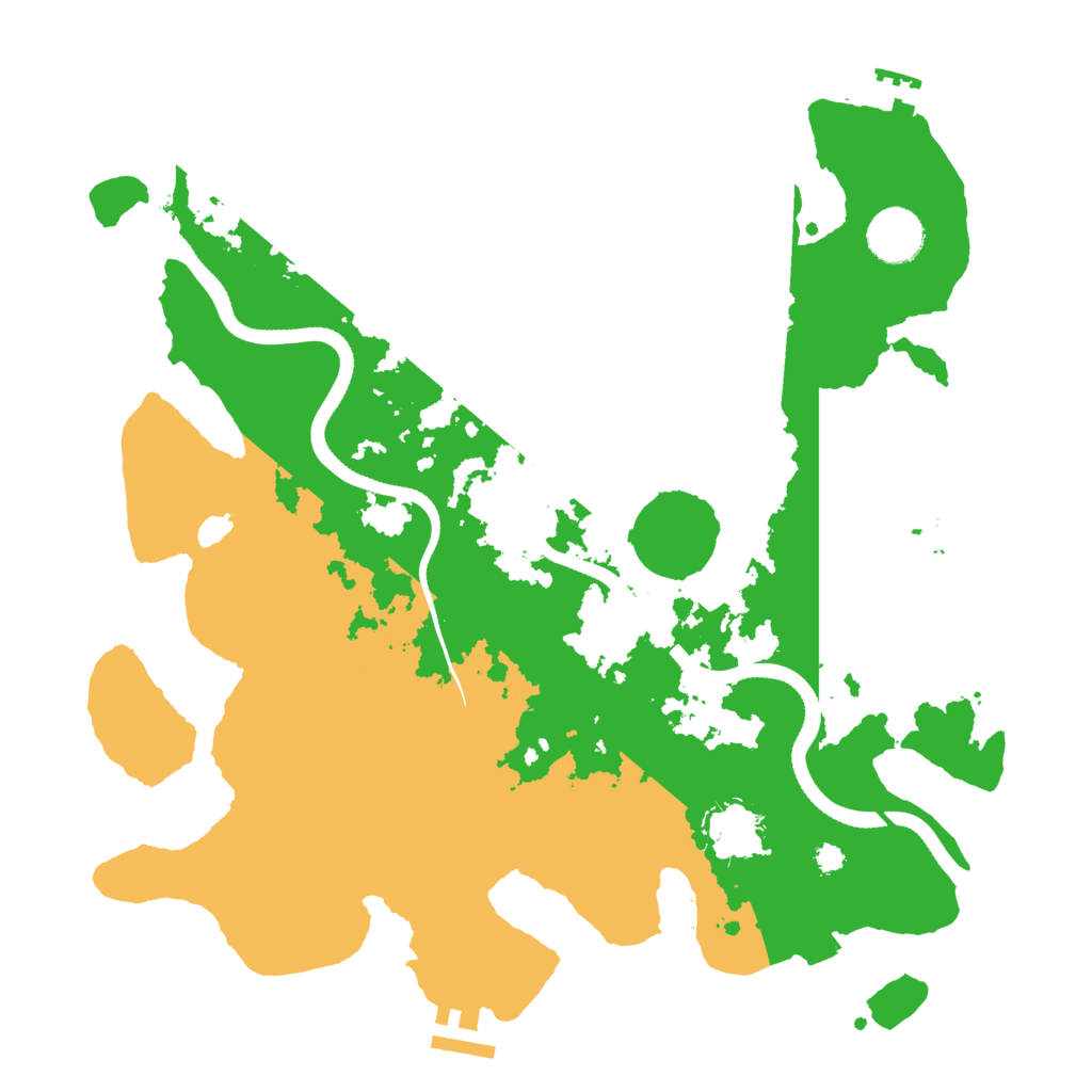 Biome Rust Map: Procedural Map, Size: 3450, Seed: 29974840