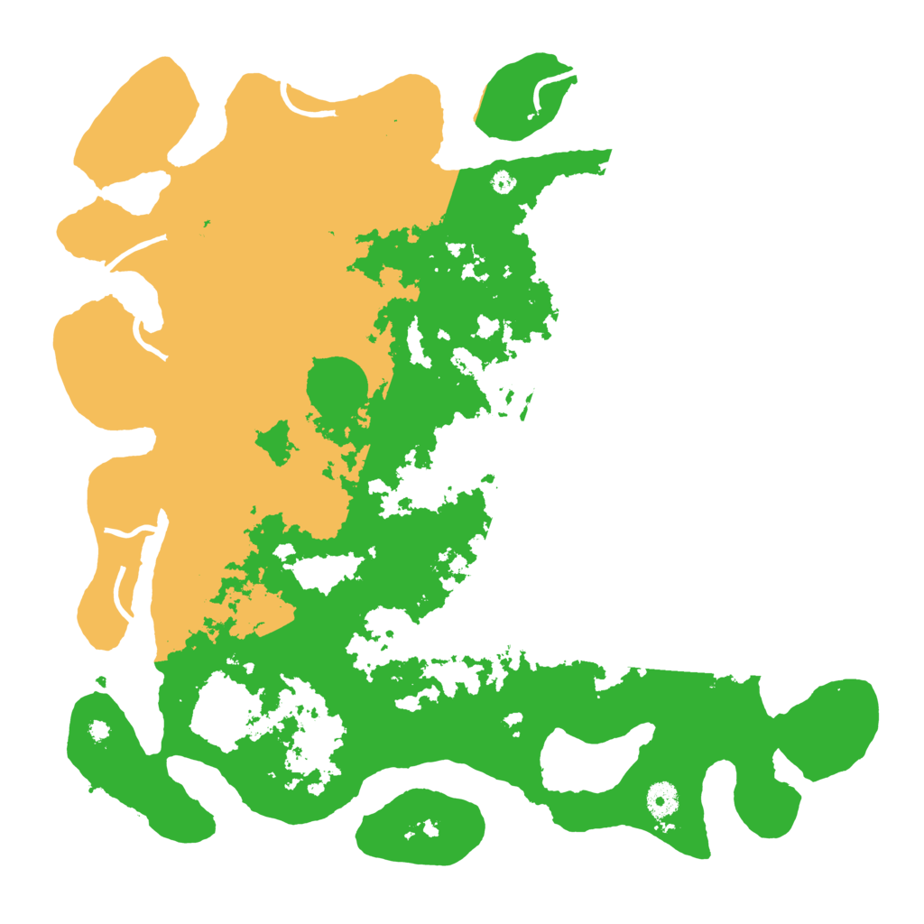 Biome Rust Map: Procedural Map, Size: 4100, Seed: 58096986