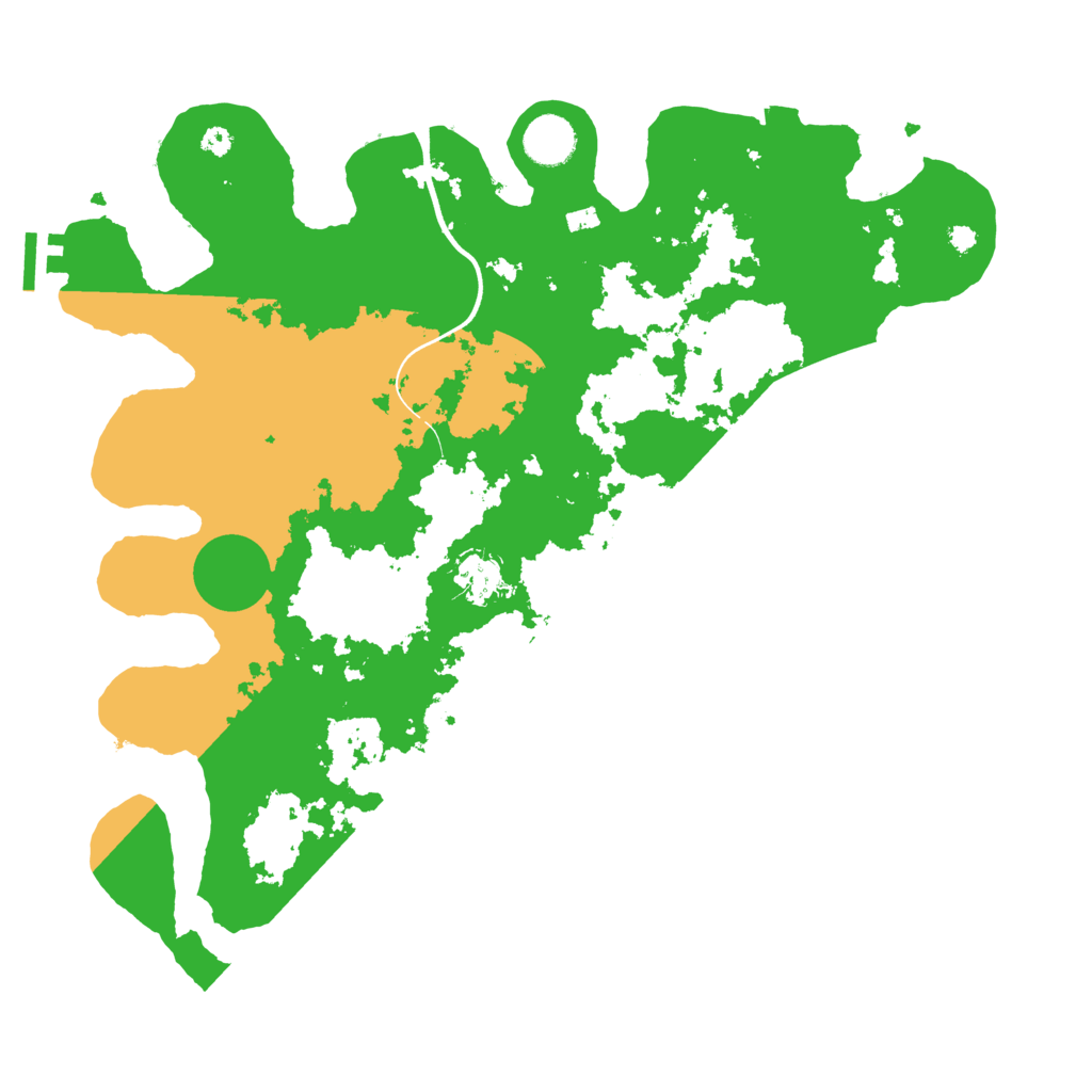 Biome Rust Map: Procedural Map, Size: 3750, Seed: 33463282