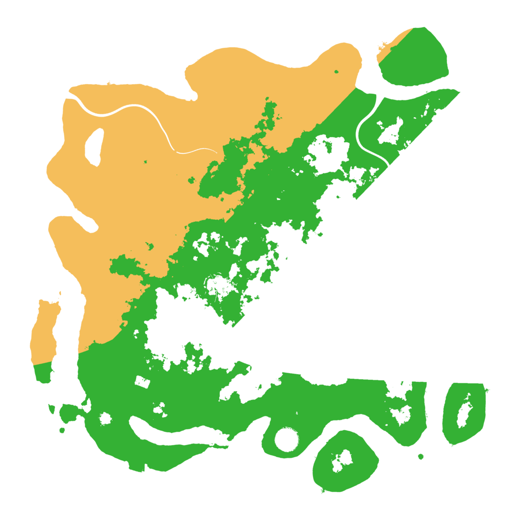 Biome Rust Map: Procedural Map, Size: 3850, Seed: 1624750