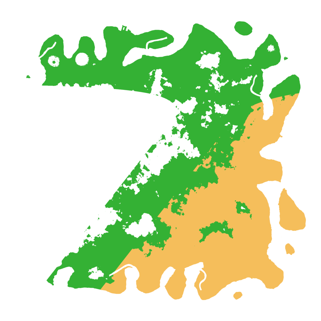 Biome Rust Map: Procedural Map, Size: 4300, Seed: 50275043