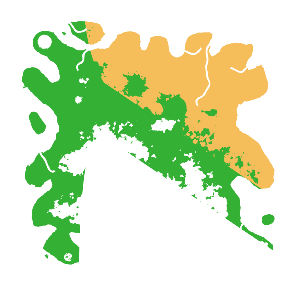 Biome Rust Map: Procedural Map, Size: 3750, Seed: 1045868554