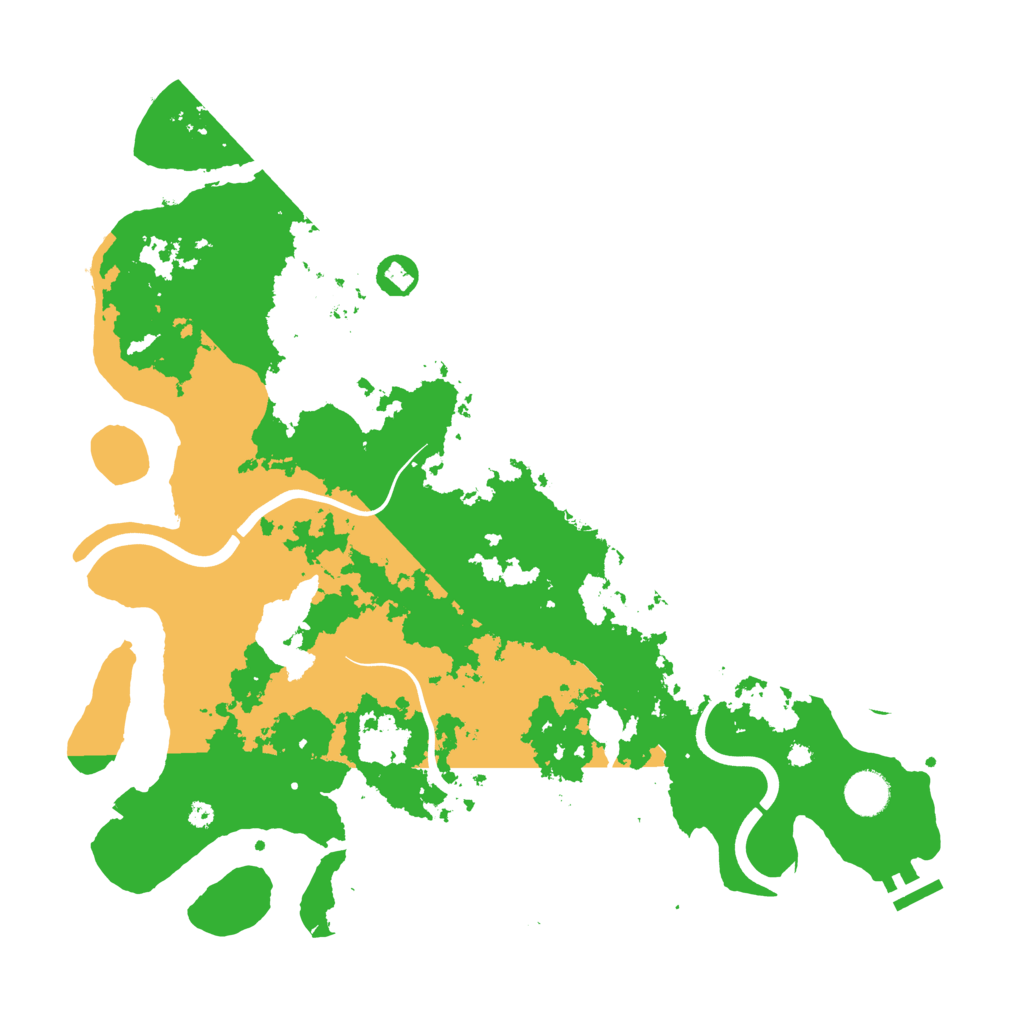 Biome Rust Map: Procedural Map, Size: 4000, Seed: 40747825