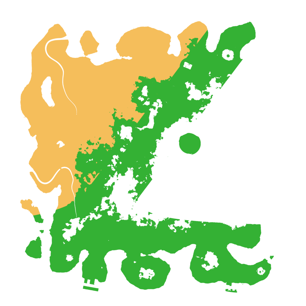 Biome Rust Map: Procedural Map, Size: 4000, Seed: 930154274