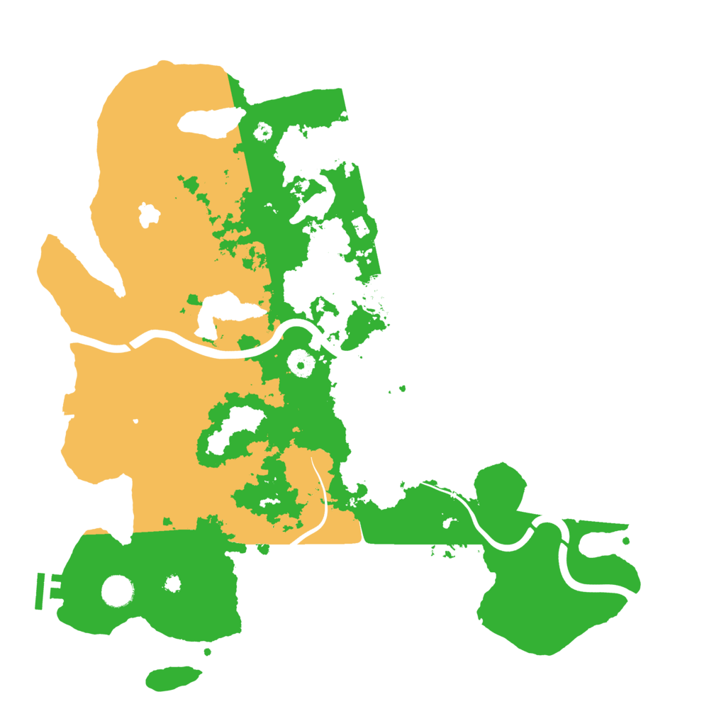 Biome Rust Map: Procedural Map, Size: 4000, Seed: 639900221