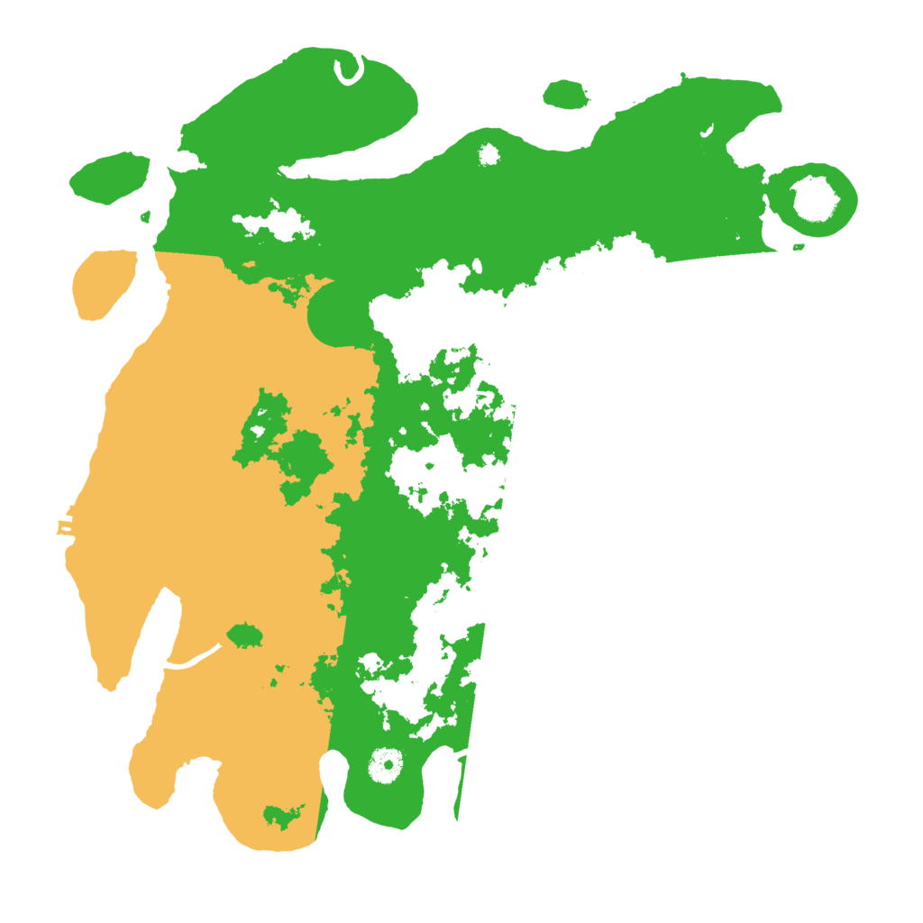 Biome Rust Map: Procedural Map, Size: 3950, Seed: 15913336