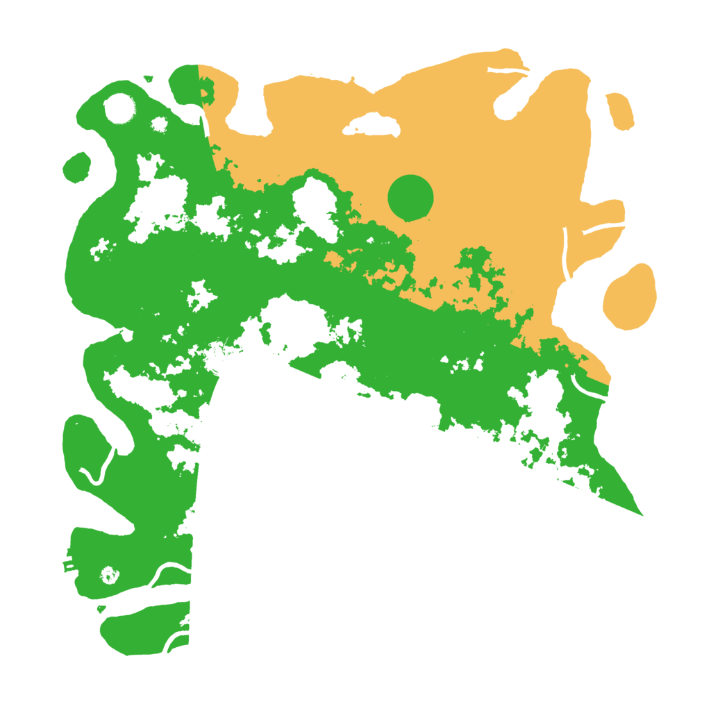 Biome Rust Map: Procedural Map, Size: 4100, Seed: 52091712