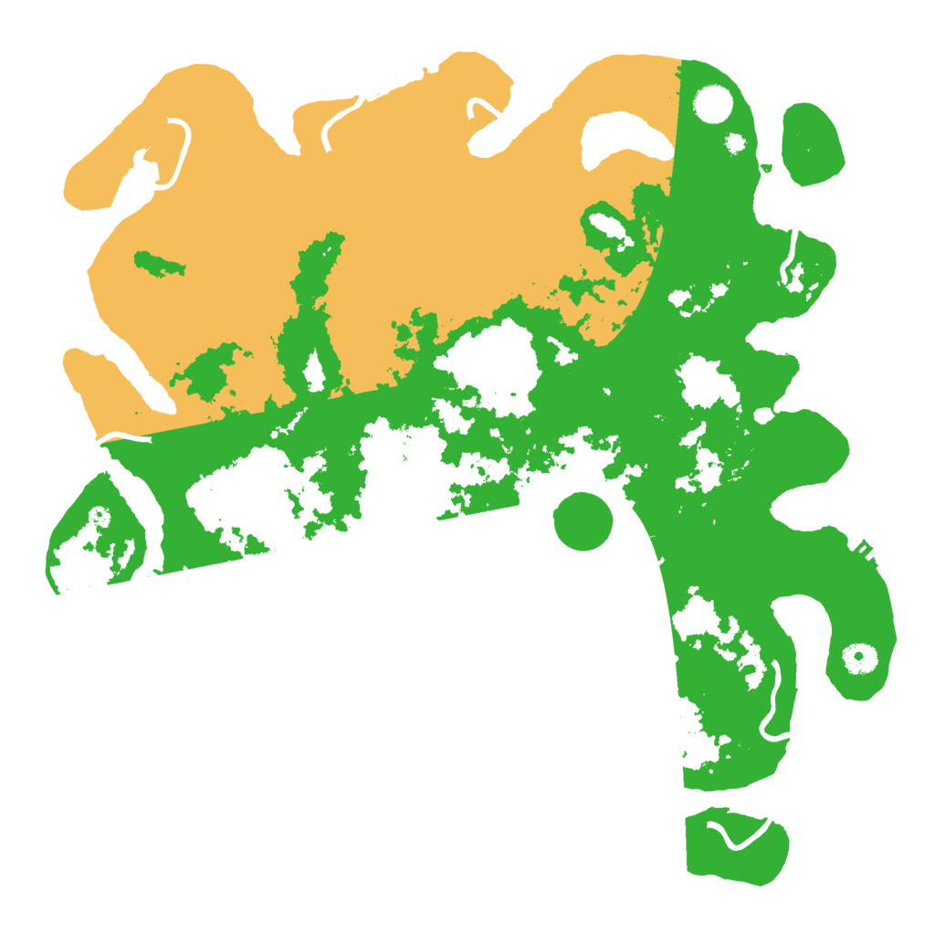 Biome Rust Map: Procedural Map, Size: 4250, Seed: 74865190