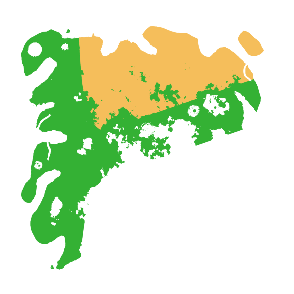 Biome Rust Map: Procedural Map, Size: 3750, Seed: 94945545