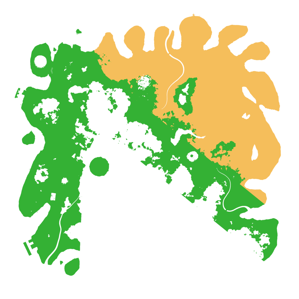Biome Rust Map: Procedural Map, Size: 4250, Seed: 69831316