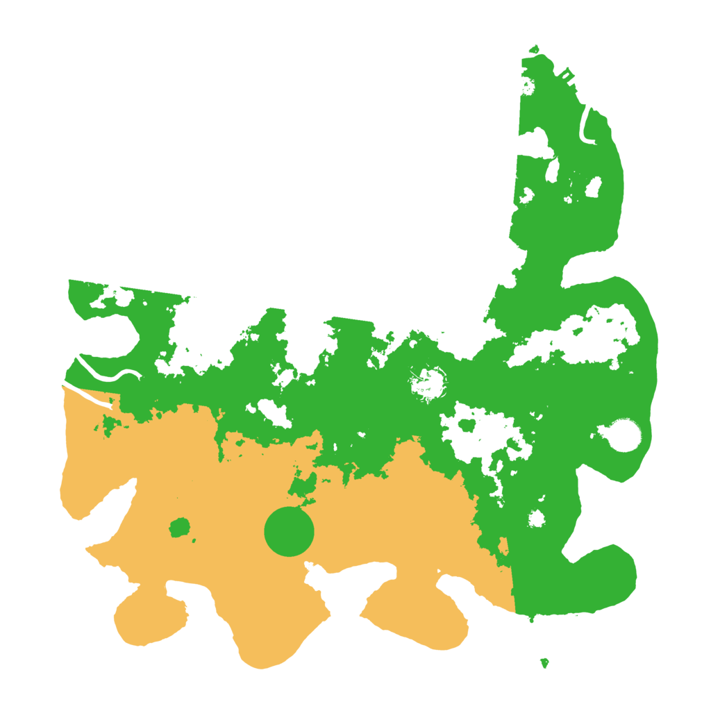 Biome Rust Map: Procedural Map, Size: 3750, Seed: 54798544