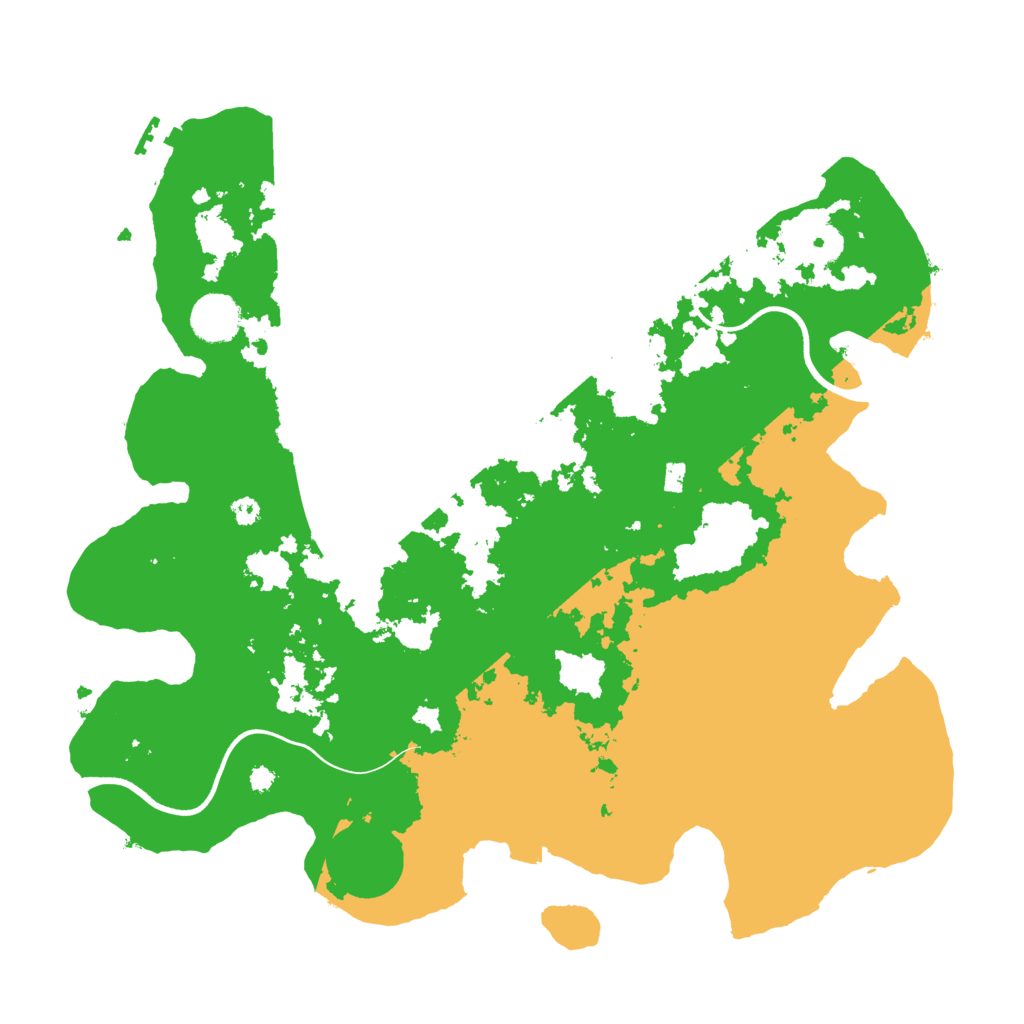 Biome Rust Map: Procedural Map, Size: 3700, Seed: 1328388340