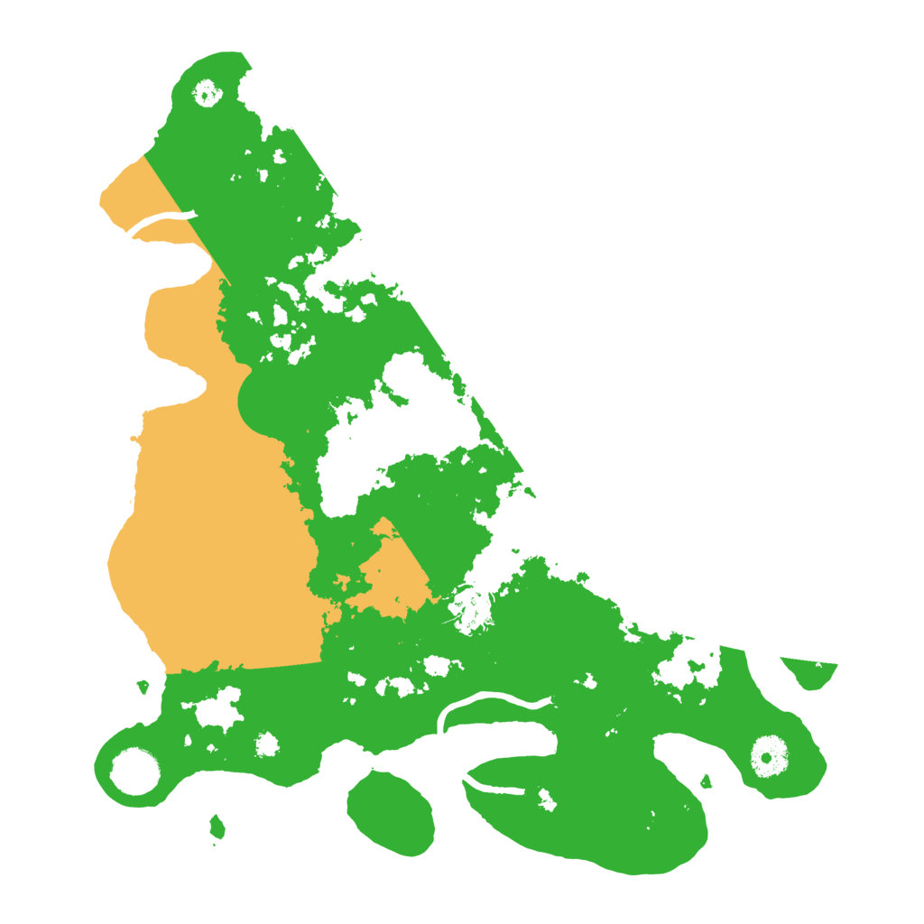 Biome Rust Map: Procedural Map, Size: 3500, Seed: 213512345