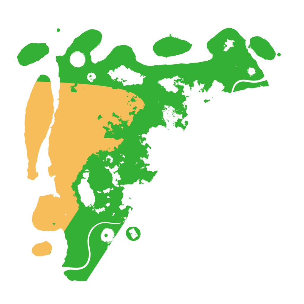 Biome Rust Map: Procedural Map, Size: 3450, Seed: 10812113