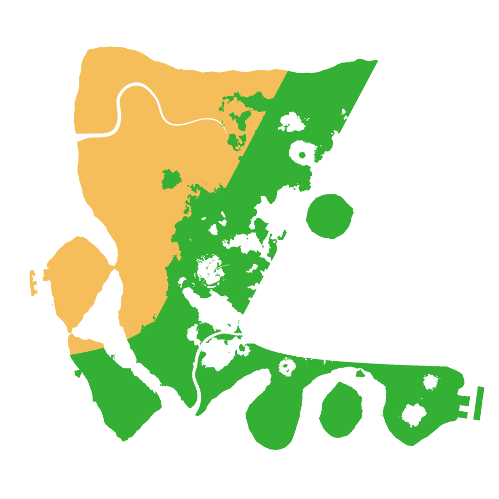 Biome Rust Map: Procedural Map, Size: 3000, Seed: 12902