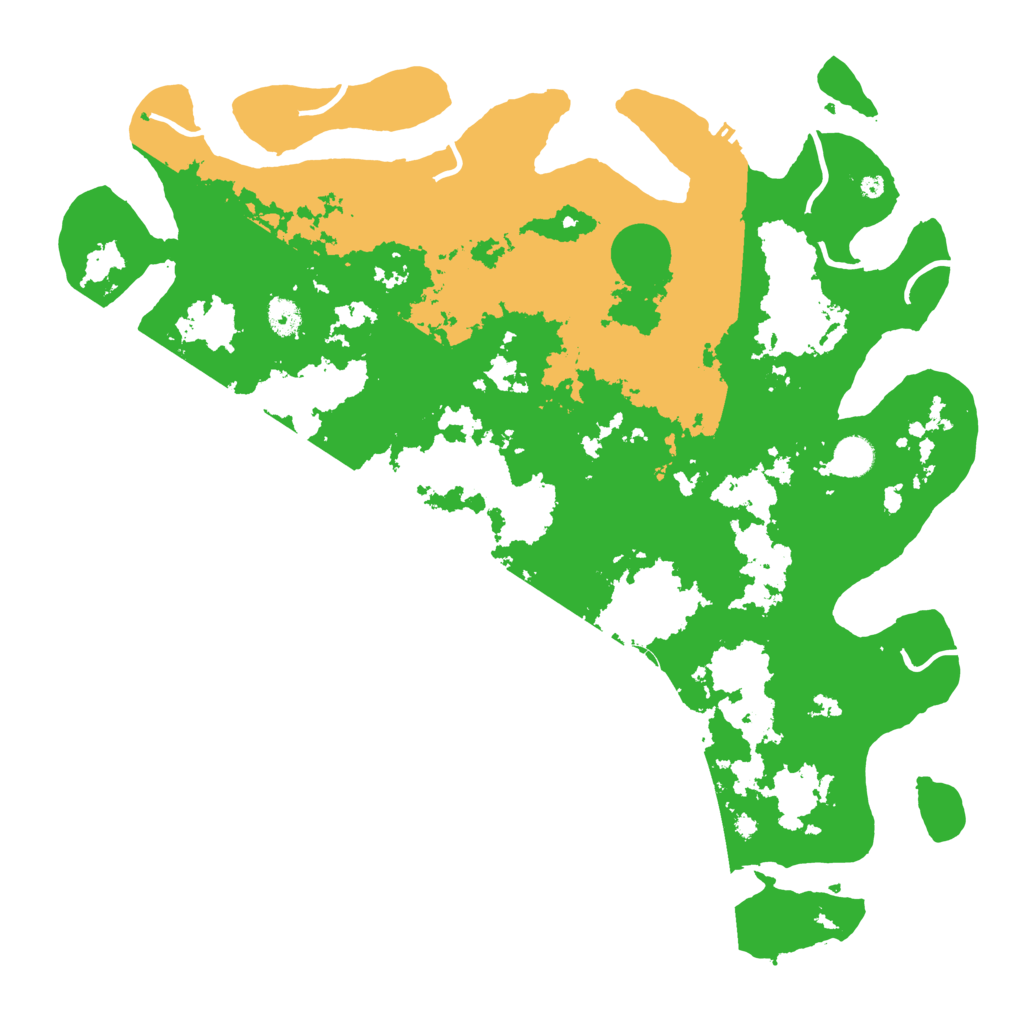 Biome Rust Map: Procedural Map, Size: 4500, Seed: 24937