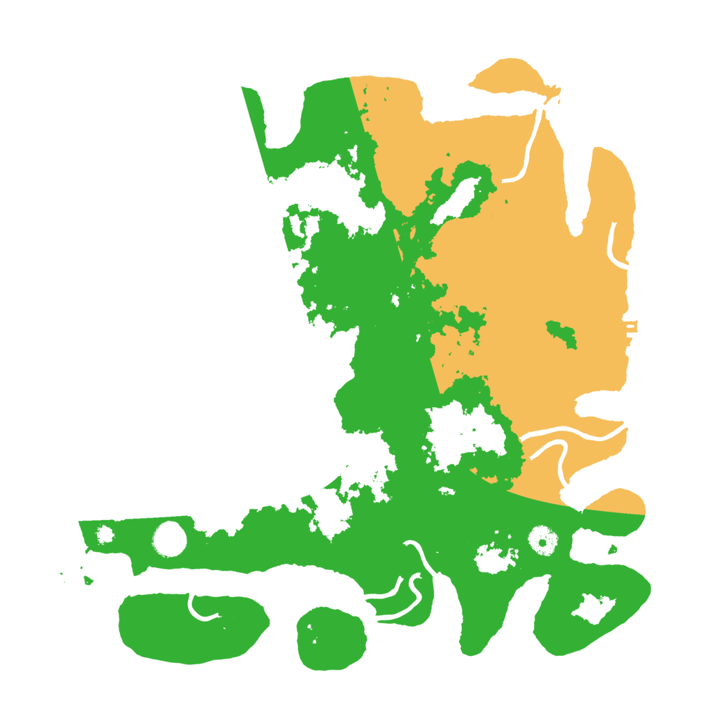 Biome Rust Map: Procedural Map, Size: 3697, Seed: 503693122