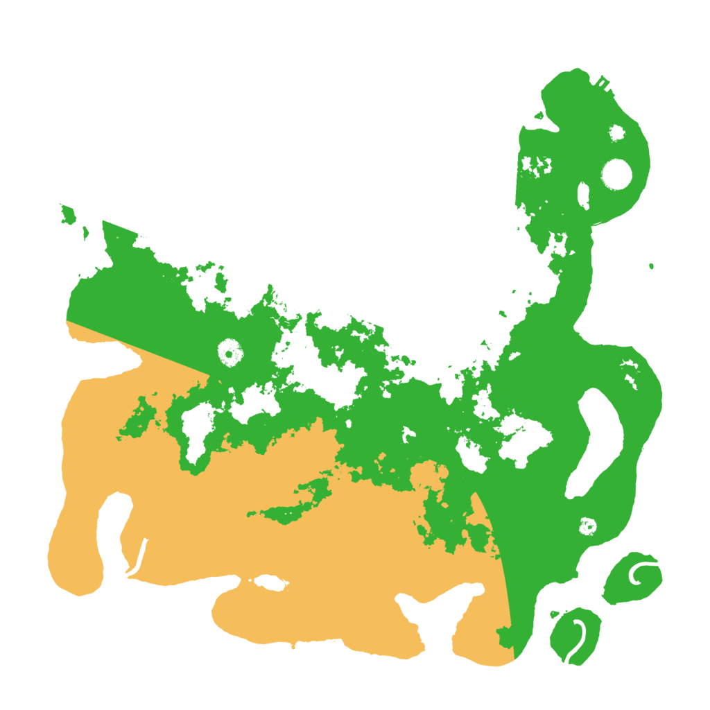 Biome Rust Map: Procedural Map, Size: 4100, Seed: 95799516