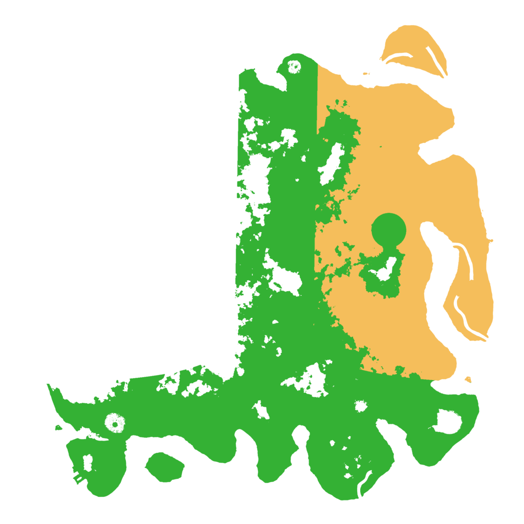 Biome Rust Map: Procedural Map, Size: 4000, Seed: 91583