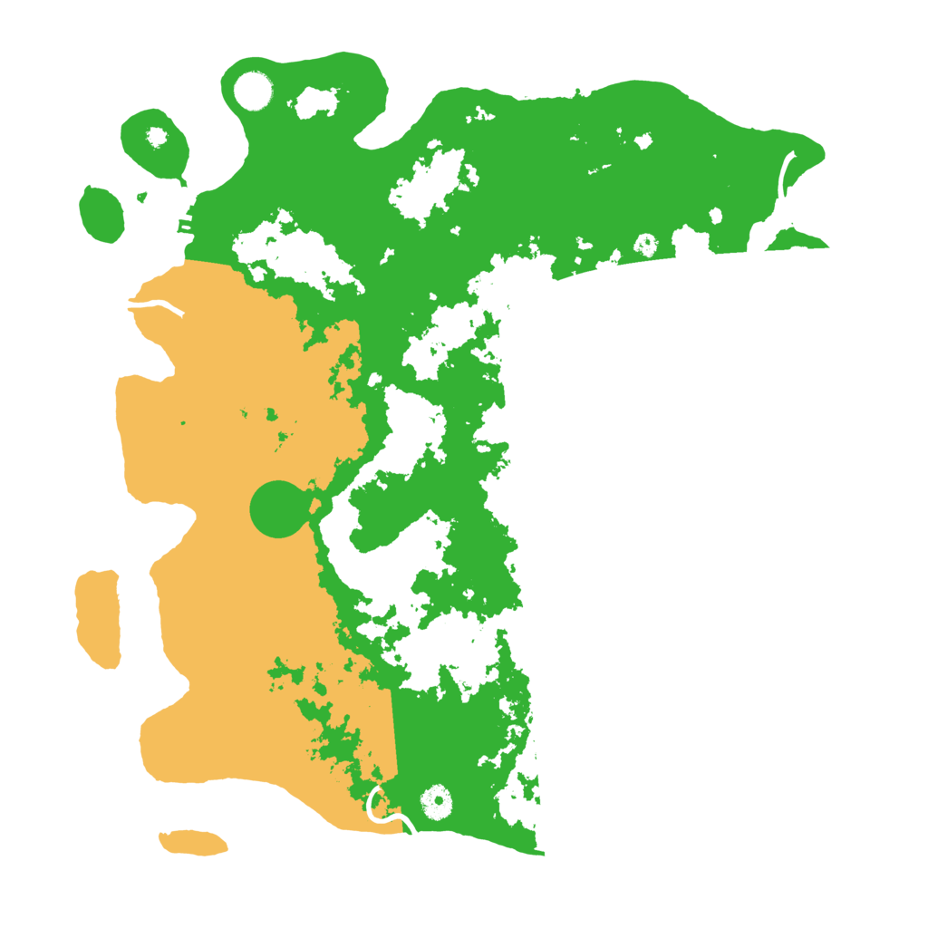 Biome Rust Map: Procedural Map, Size: 4250, Seed: 18334955